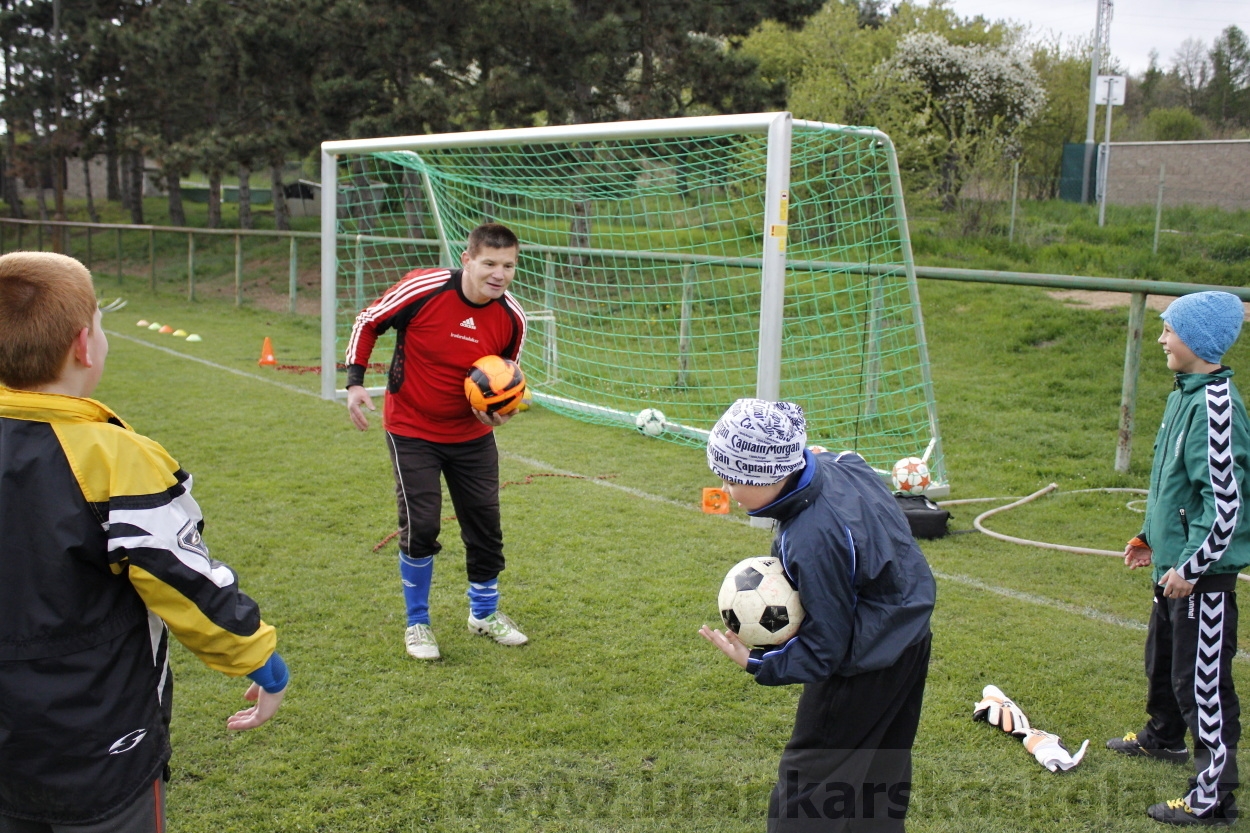 Brankářský trénink BFŠ - TJ Čechie Dubeč - 10.4.2014