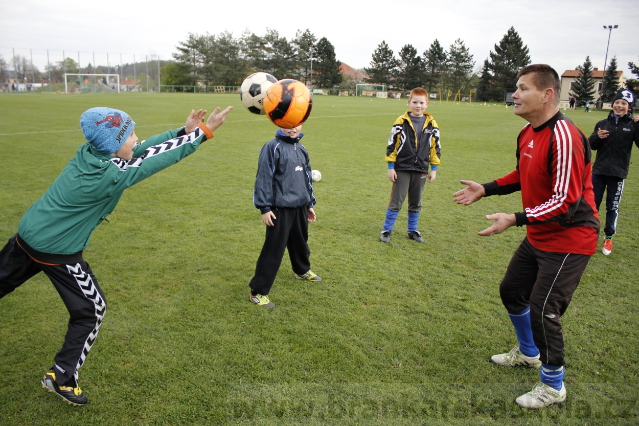 Brankářský trénink BFŠ - TJ Čechie Dubeč - 10.4.2014
