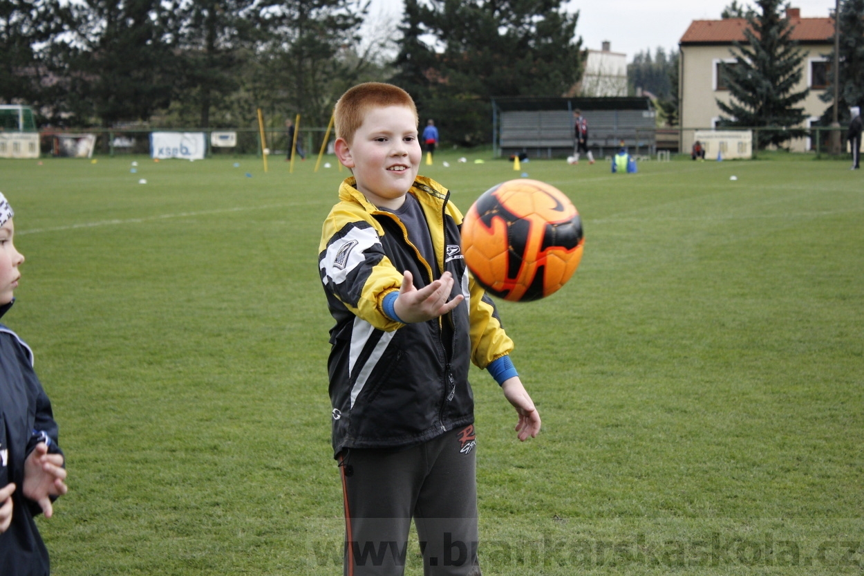 Brankářský trénink BFŠ - TJ Čechie Dubeč - 10.4.2014