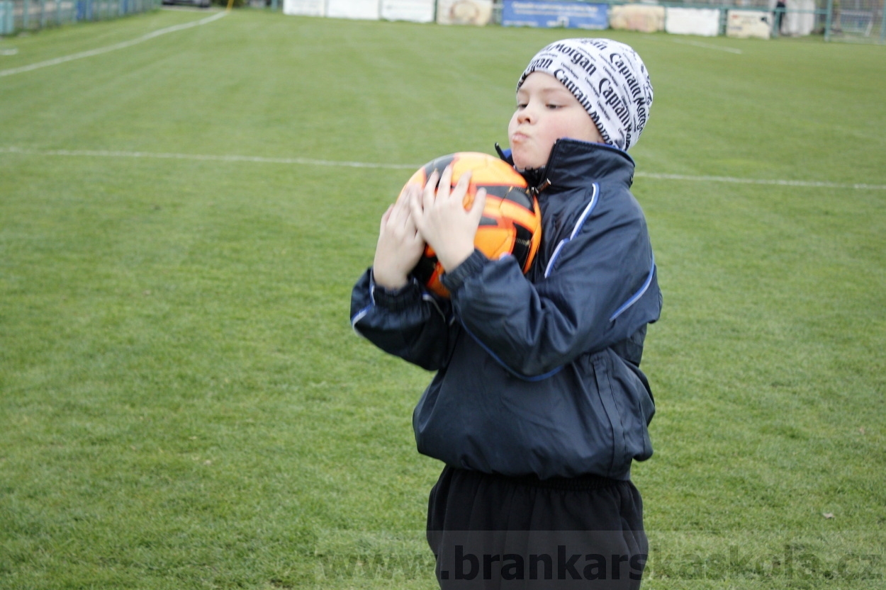 Brankářský trénink BFŠ - TJ Čechie Dubeč - 10.4.2014