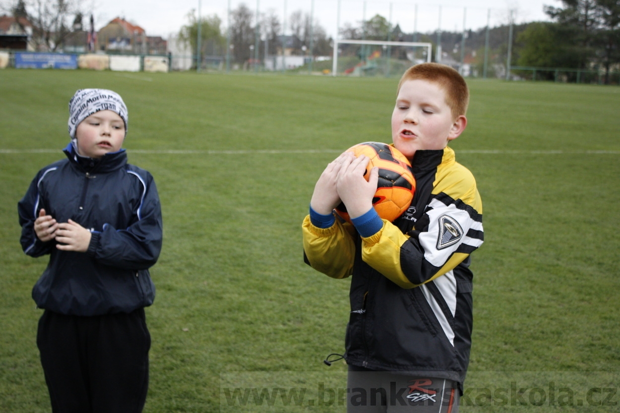 Brankářský trénink BFŠ - TJ Čechie Dubeč - 10.4.2014