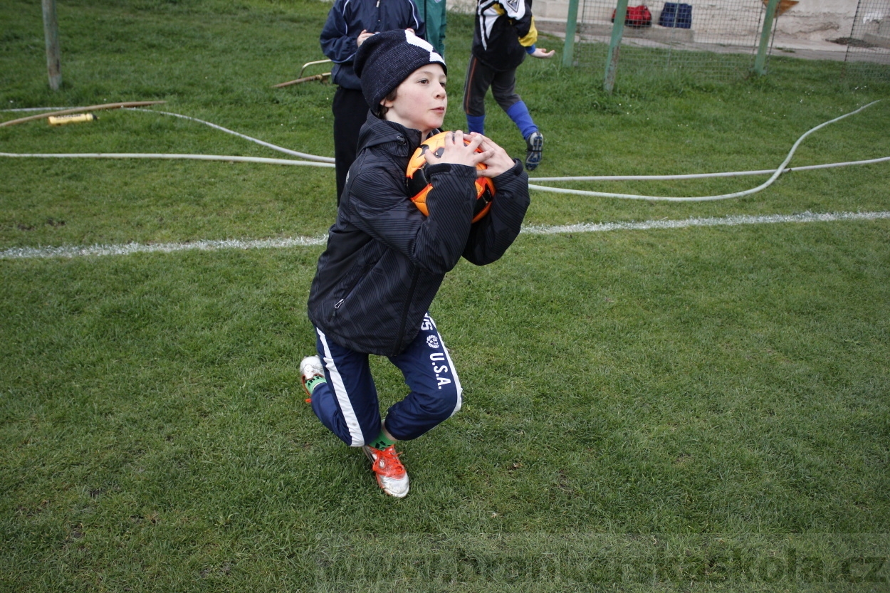 Brankářský trénink BFŠ - TJ Čechie Dubeč - 10.4.2014