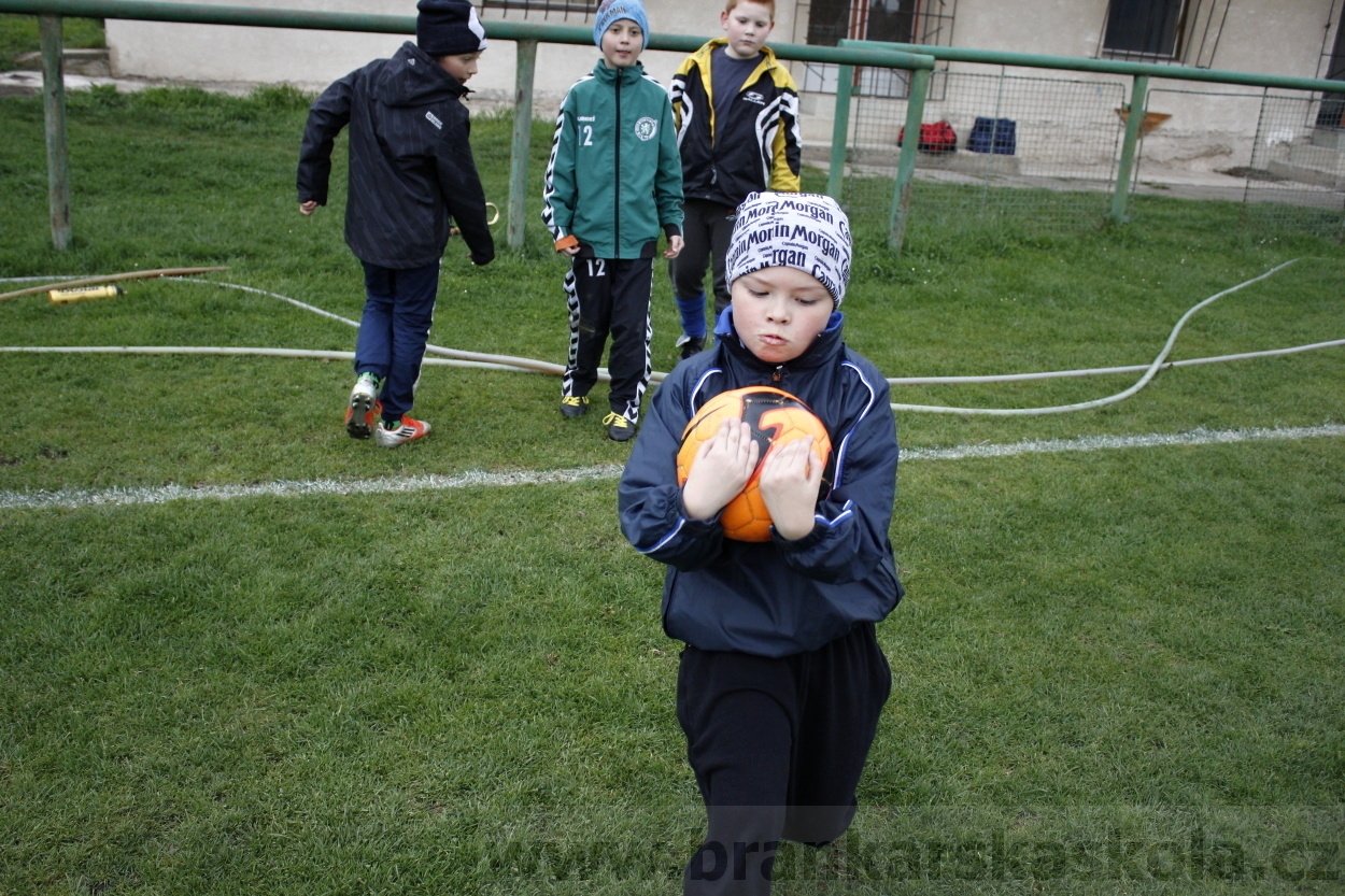 Brankářský trénink BFŠ - TJ Čechie Dubeč - 10.4.2014