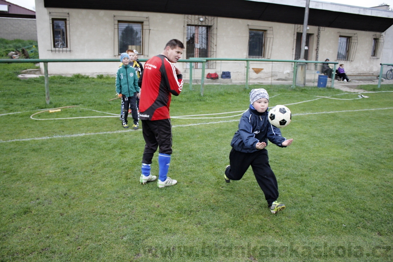 Brankářský trénink BFŠ - TJ Čechie Dubeč - 10.4.2014