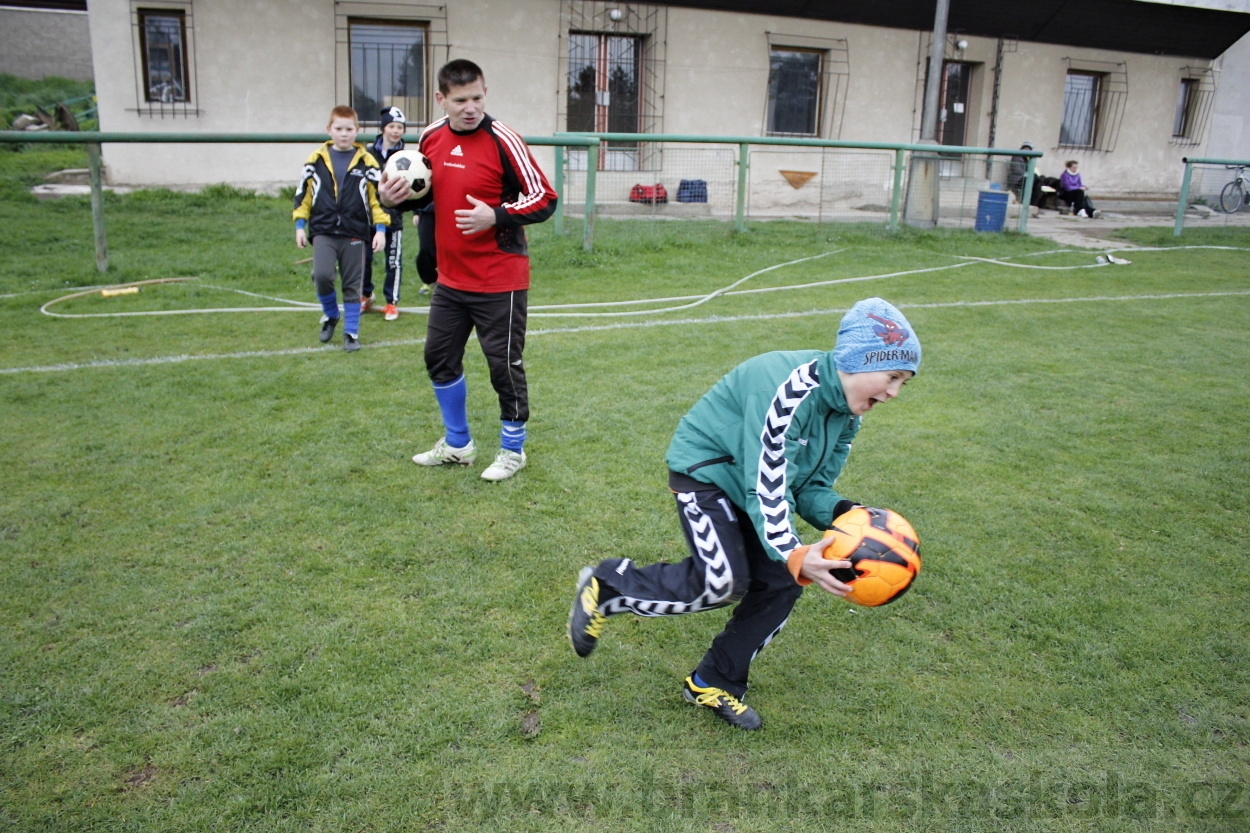 Brankářský trénink BFŠ - TJ Čechie Dubeč - 10.4.2014