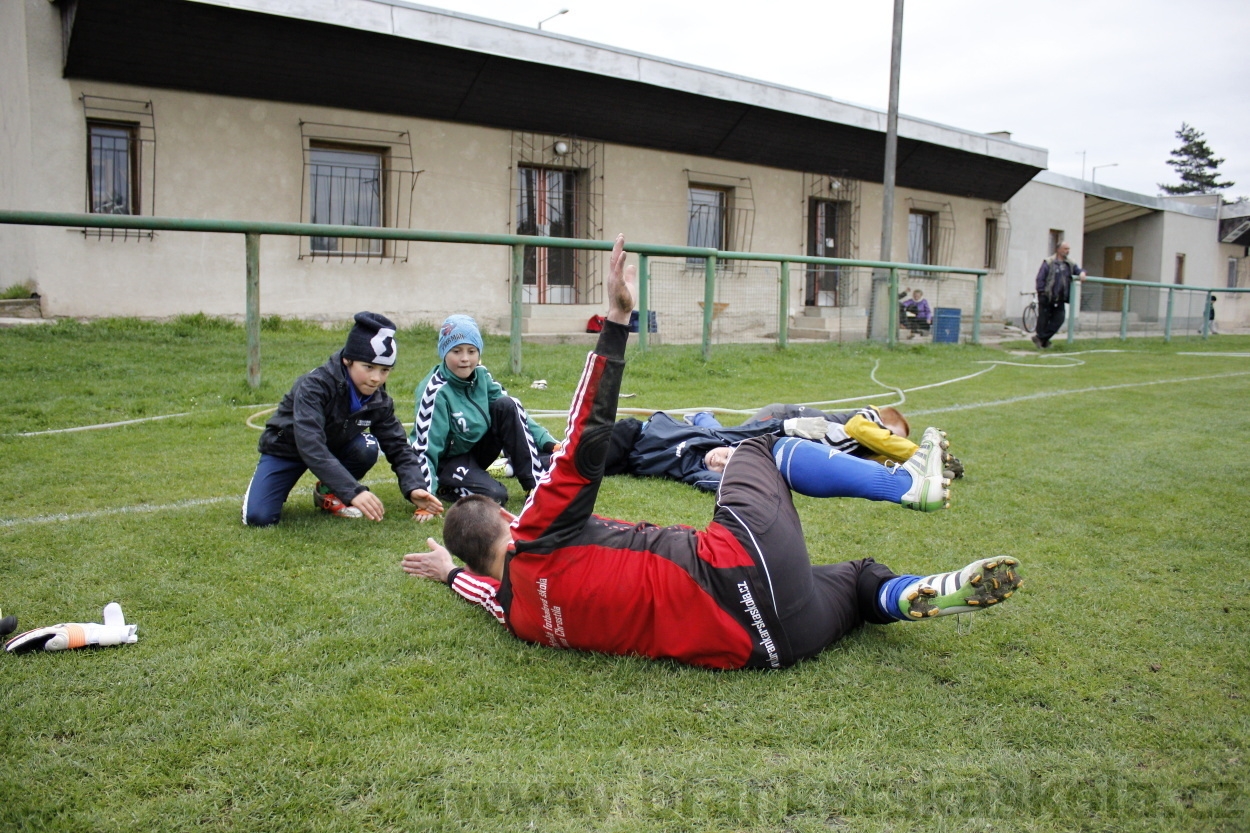 Brankářský trénink BFŠ - TJ Čechie Dubeč - 10.4.2014
