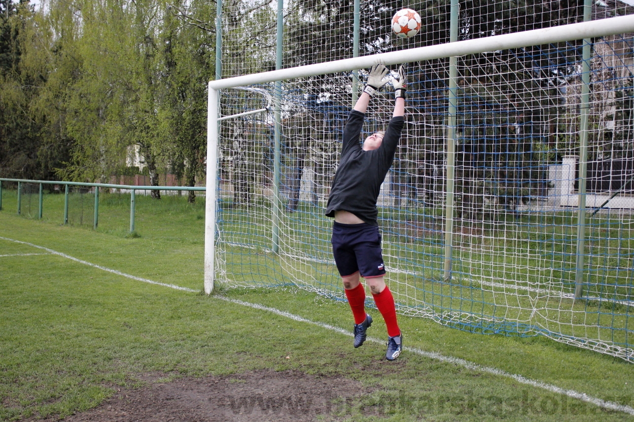 Brankářský trénink BFŠ - TJ Čechie Dubeč - 10.4.2014