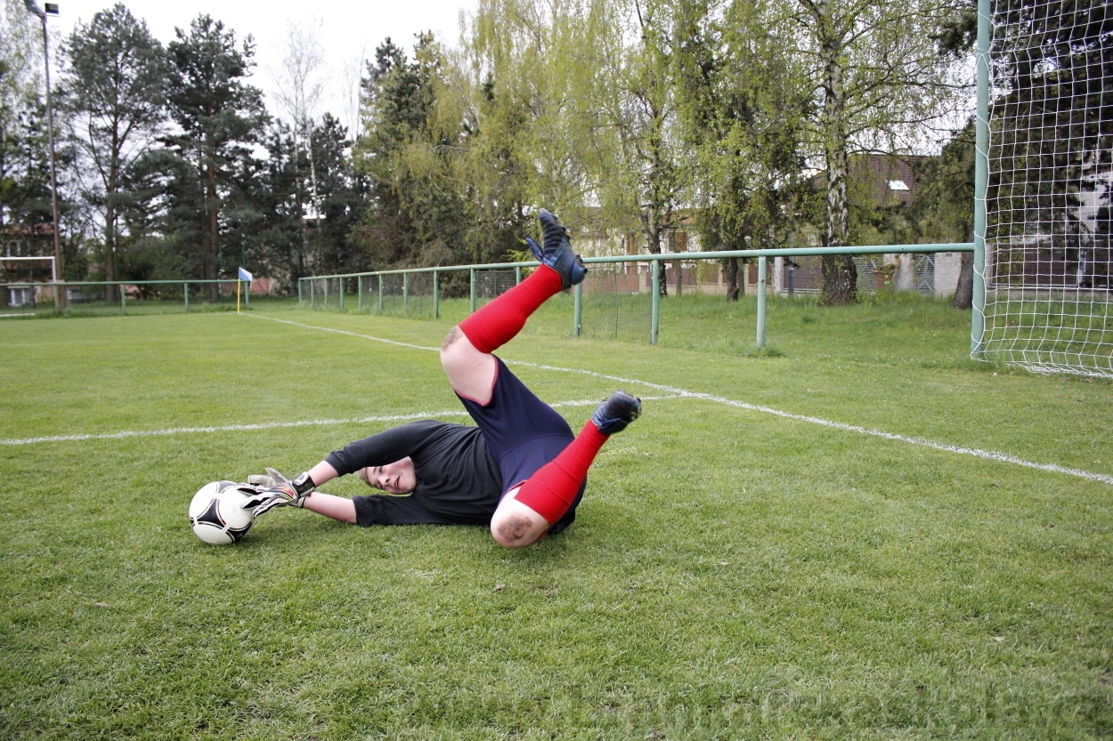 Brankářský trénink BFŠ - TJ Čechie Dubeč - 10.4.2014