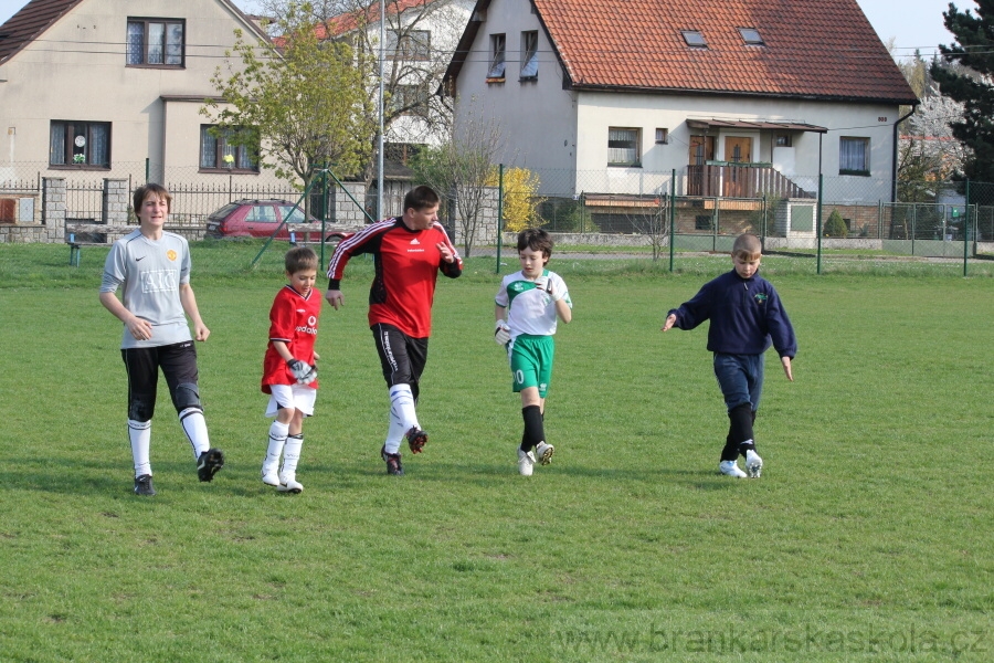 Tr�nink SK Slovan Kunratice (Pond�l�, 18.4.2010)