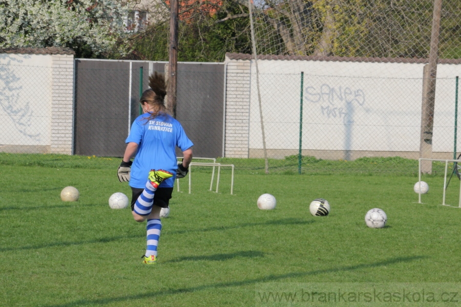 Tr�nink SK Slovan Kunratice (Pond�l�, 18.4.2010)