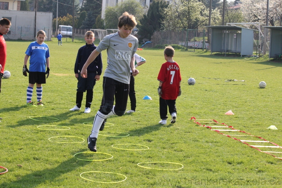 Tr�nink SK Slovan Kunratice (Pond�l�, 18.4.2010)