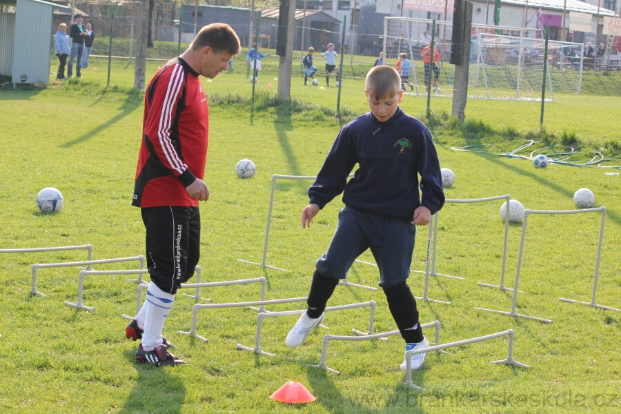 Tr�nink SK Slovan Kunratice (Pond�l�, 18.4.2010)