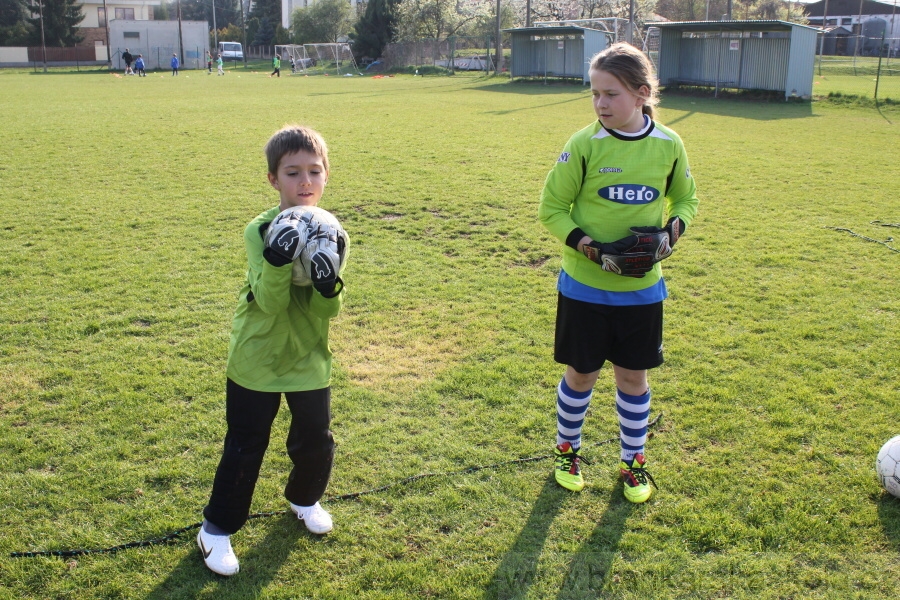 Tr�nink SK Slovan Kunratice (Pond�l�, 18.4.2010)