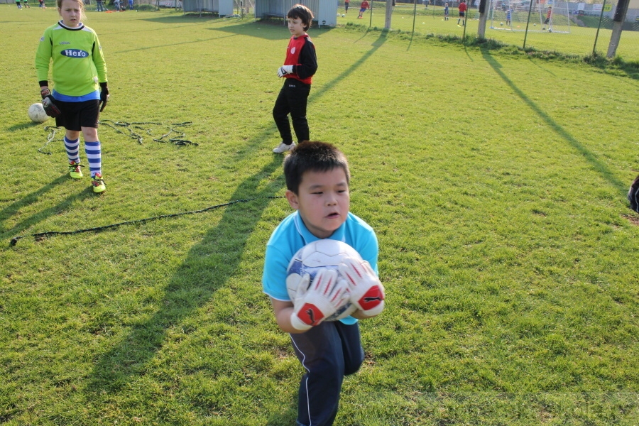 Tr�nink SK Slovan Kunratice (Pond�l�, 18.4.2010)