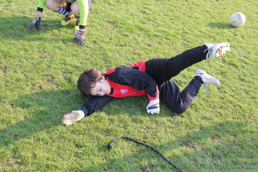 Tr�nink SK Slovan Kunratice (Pond�l�, 18.4.2010)