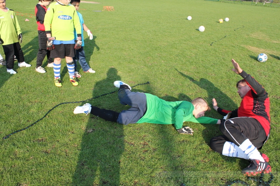 Tr�nink SK Slovan Kunratice (Pond�l�, 18.4.2010)