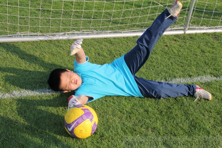 Tr�nink SK Slovan Kunratice (Pond�l�, 18.4.2010)