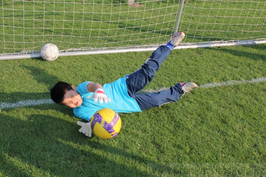 Tr�nink SK Slovan Kunratice (Pond�l�, 18.4.2010)