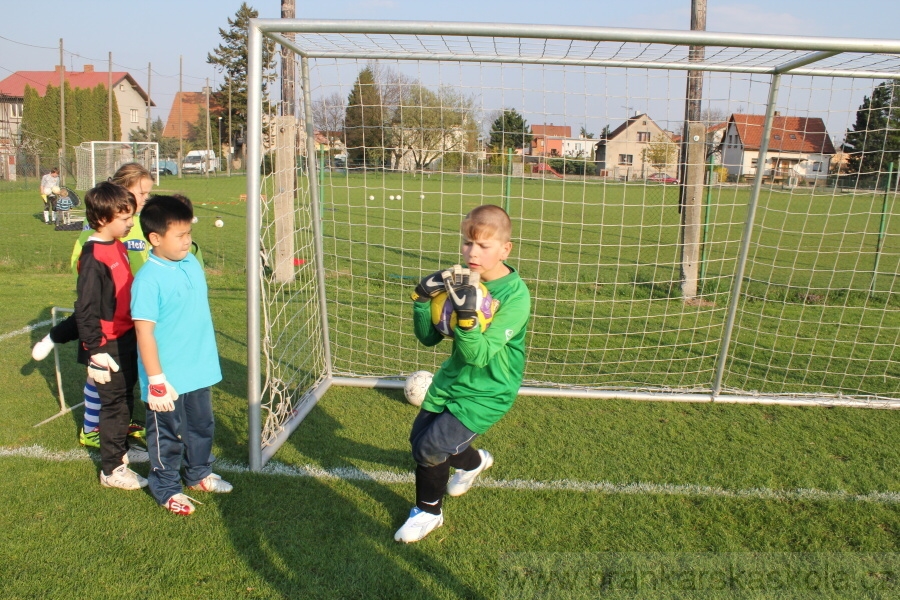 Tr�nink SK Slovan Kunratice (Pond�l�, 18.4.2010)