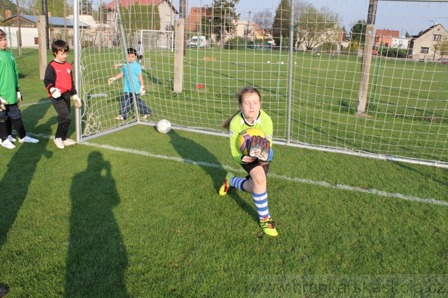 Tr�nink SK Slovan Kunratice (Pond�l�, 18.4.2010)