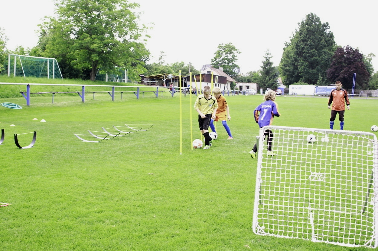 Brankářský trénink BFŠ - TJ AFK Nymburk - 17.6.2014