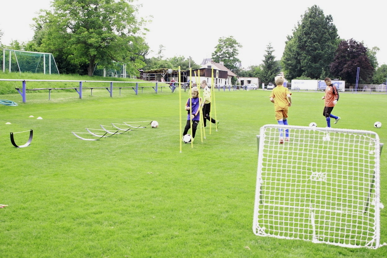 Brankářský trénink BFŠ - TJ AFK Nymburk - 17.6.2014