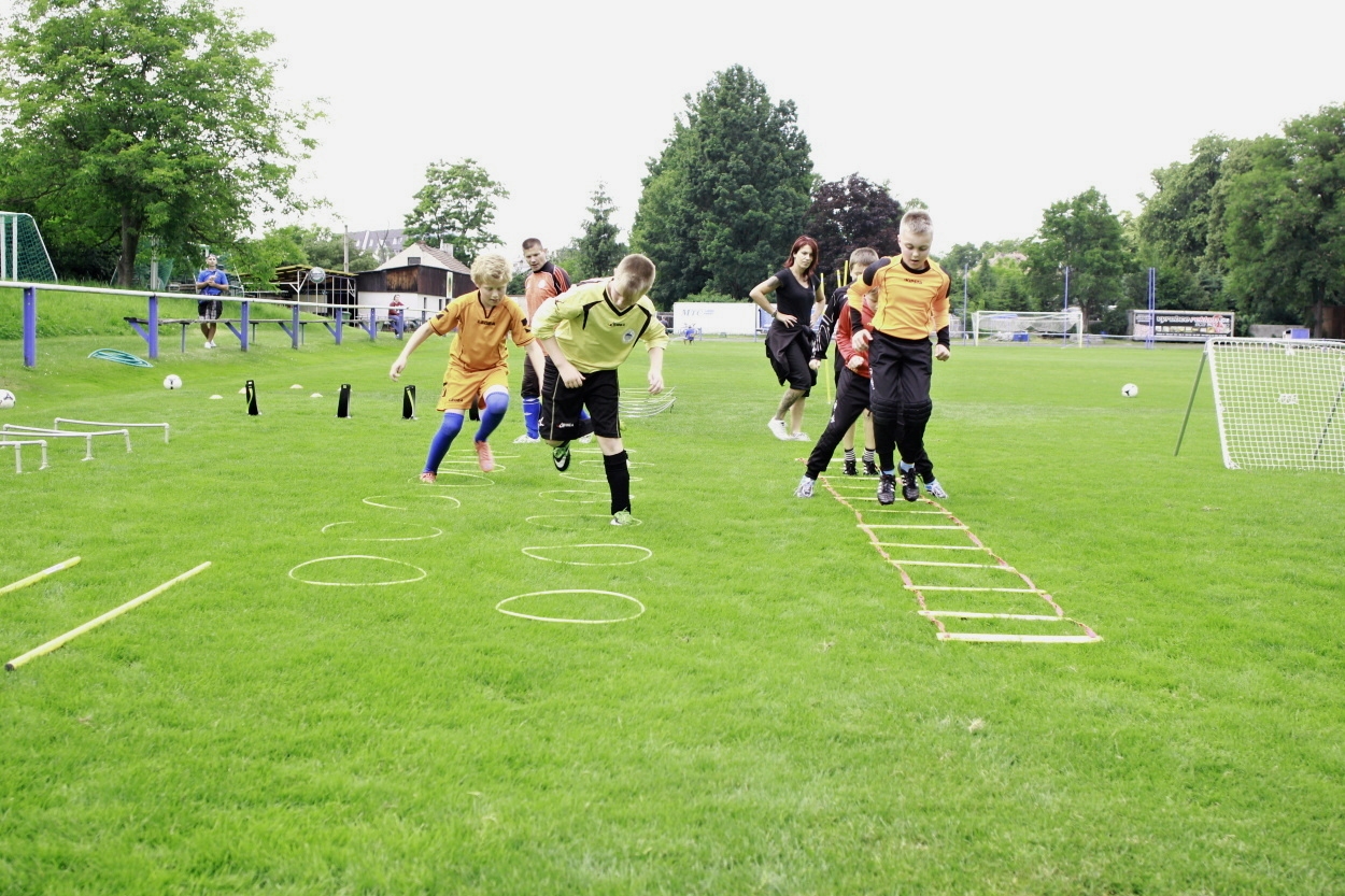 Brankářský trénink BFŠ - TJ AFK Nymburk - 17.6.2014