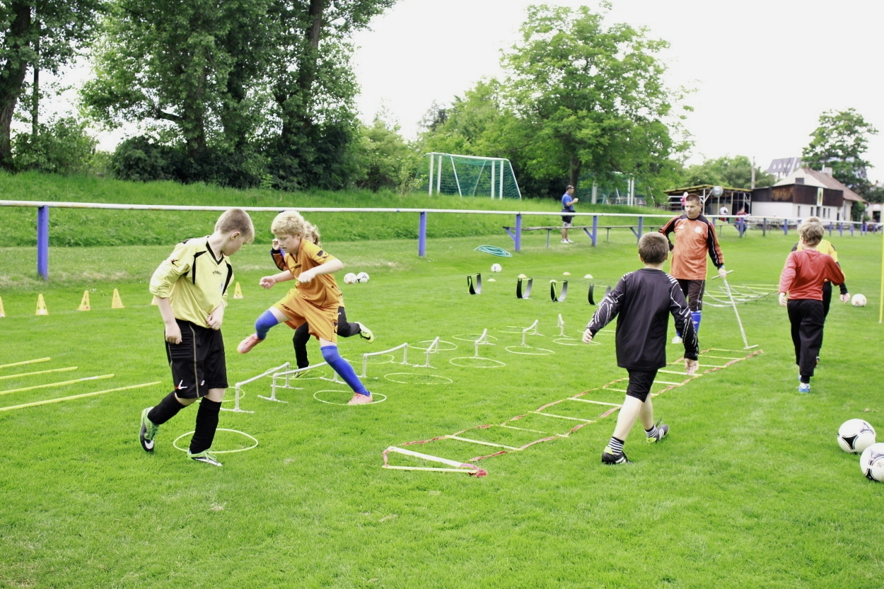 Brankářský trénink BFŠ - TJ AFK Nymburk - 17.6.2014