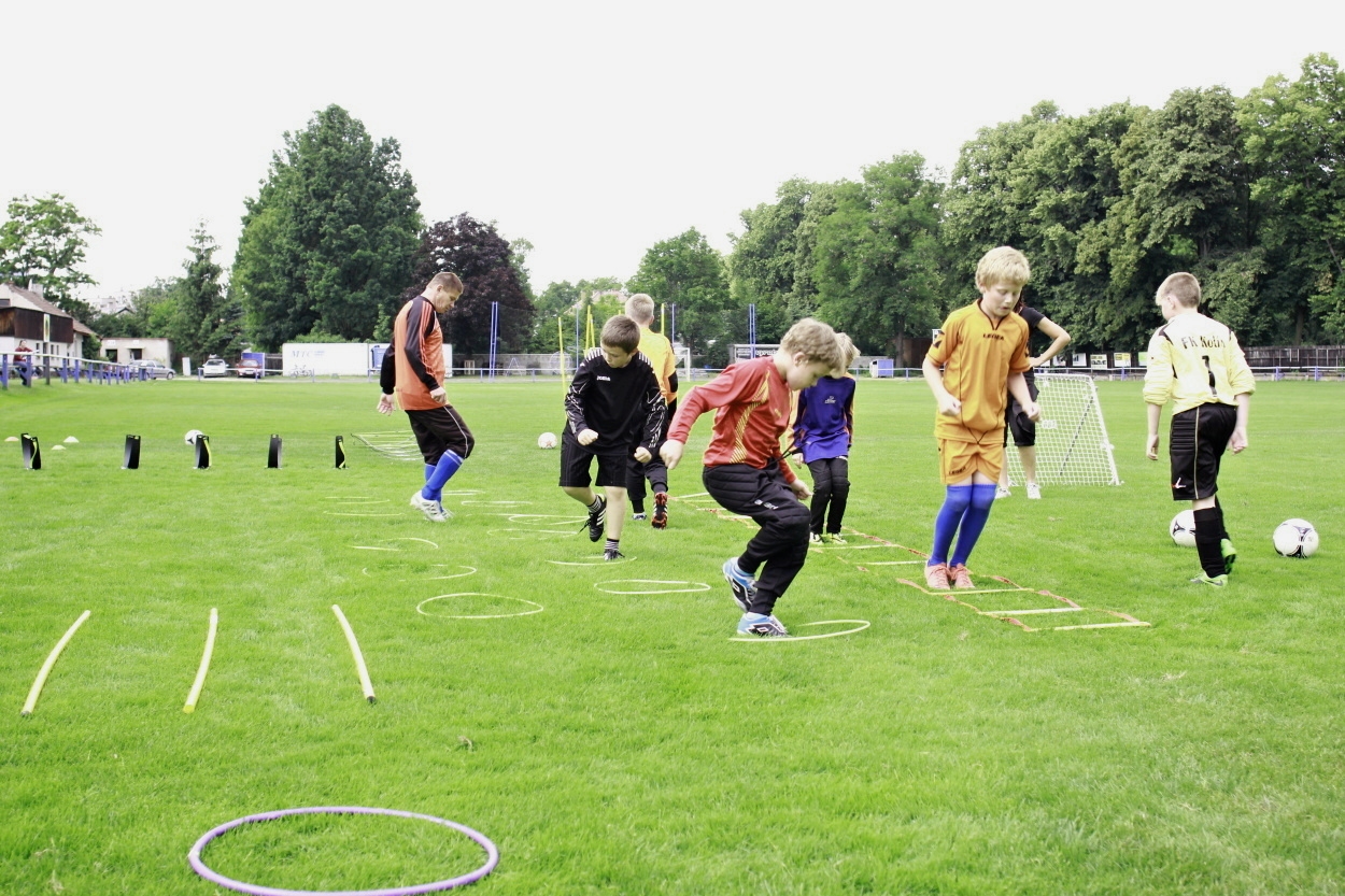 Brankářský trénink BFŠ - TJ AFK Nymburk - 17.6.2014