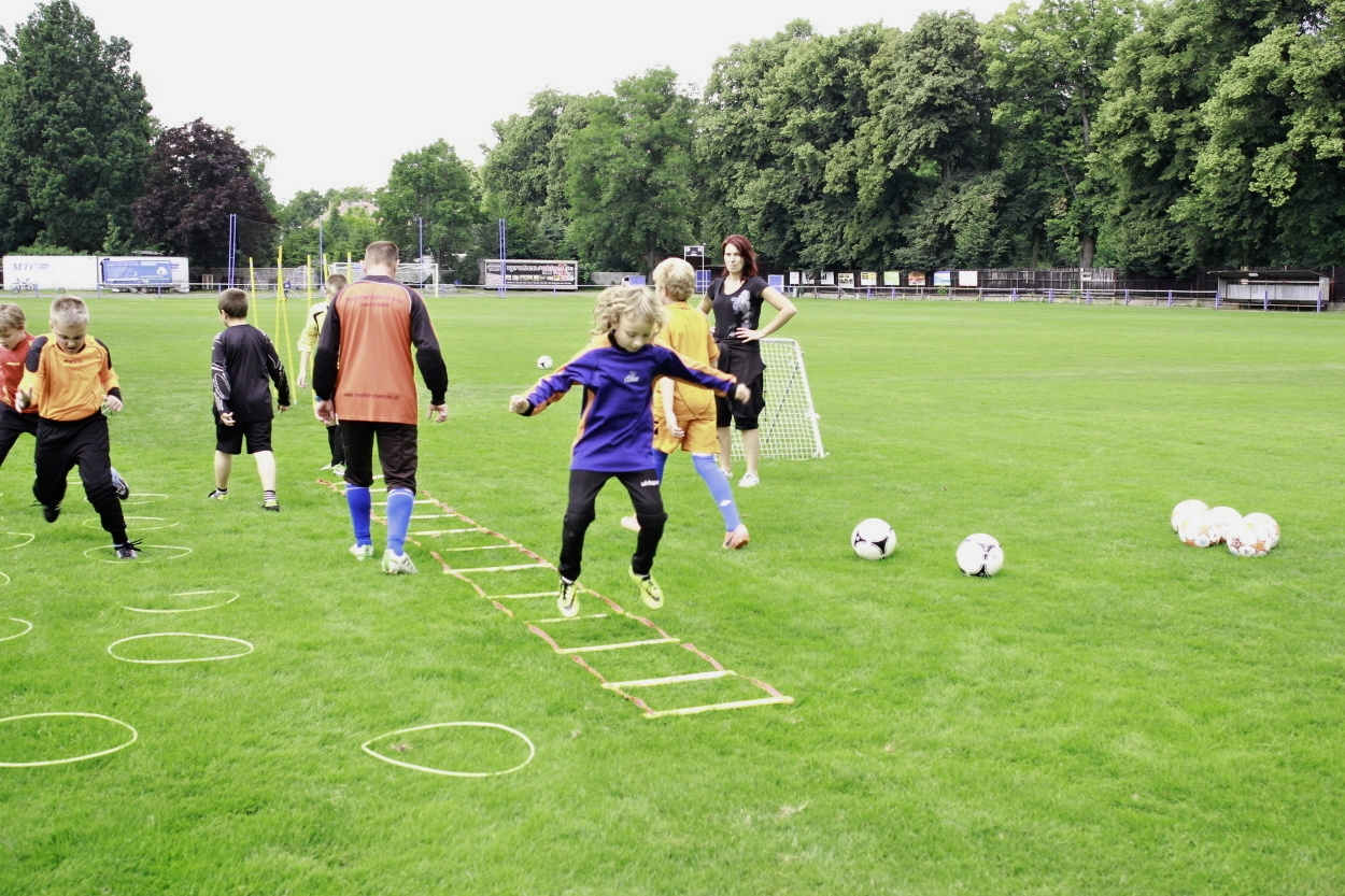 Brankářský trénink BFŠ - TJ AFK Nymburk - 17.6.2014