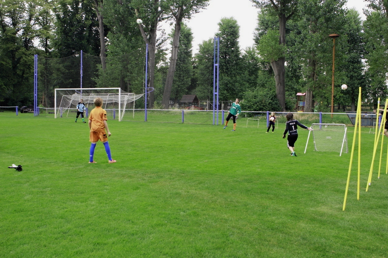 Brankářský trénink BFŠ - TJ AFK Nymburk - 17.6.2014