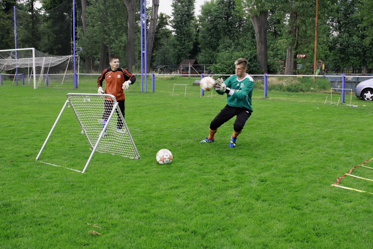 Brankářský trénink BFŠ - TJ AFK Nymburk - 17.6.2014