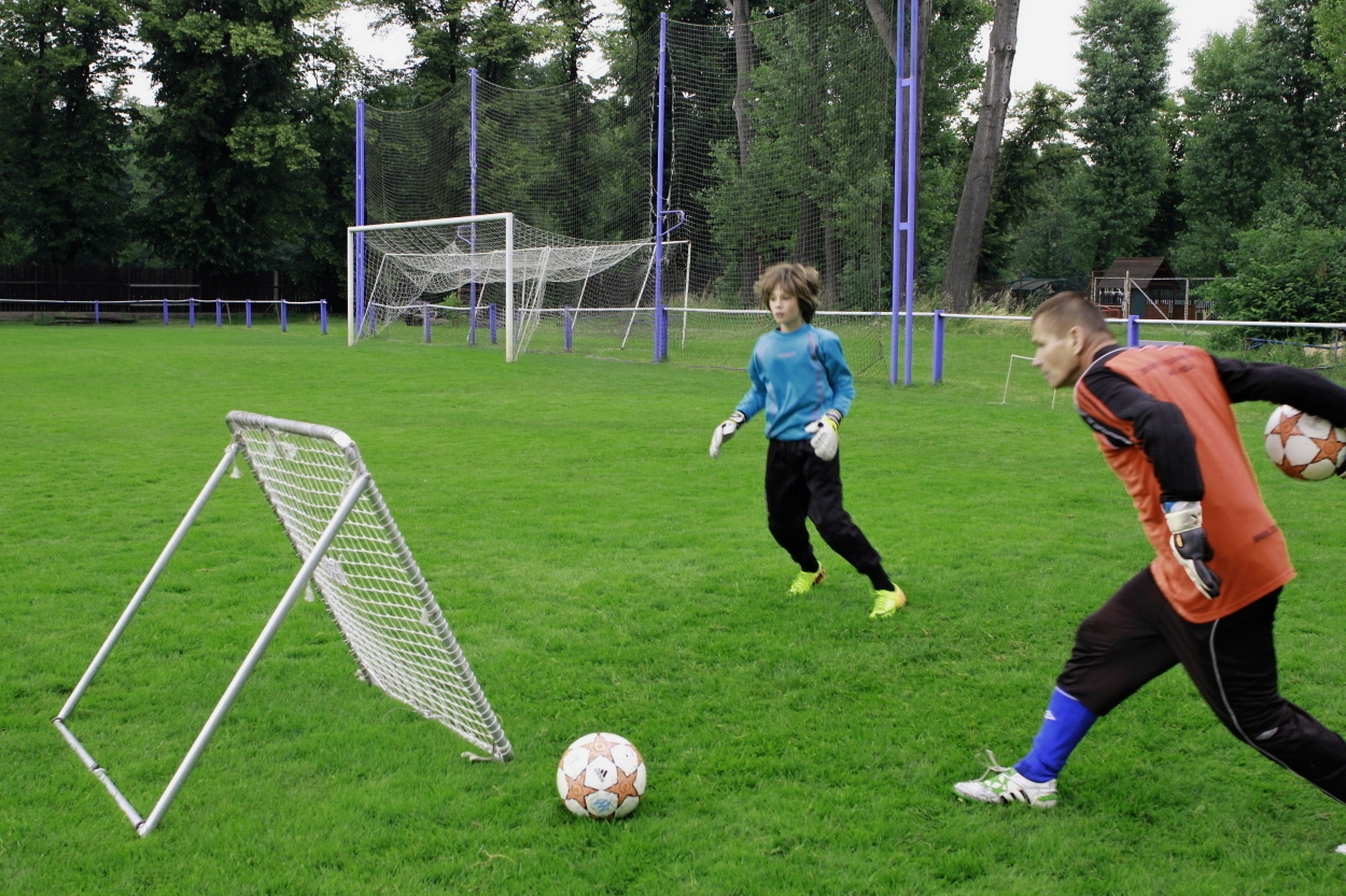 Brankářský trénink BFŠ - TJ AFK Nymburk - 17.6.2014