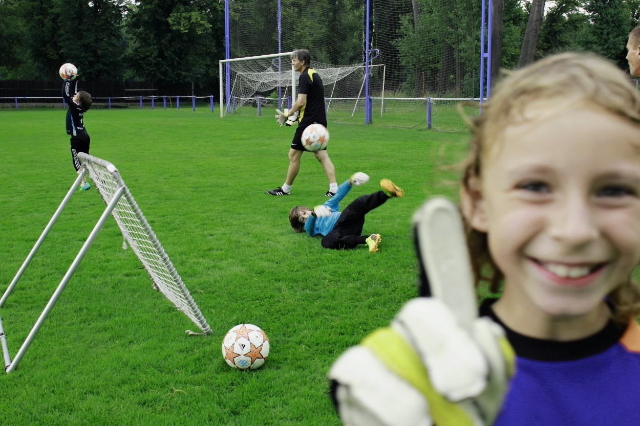 Brankářský trénink BFŠ - TJ AFK Nymburk - 17.6.2014