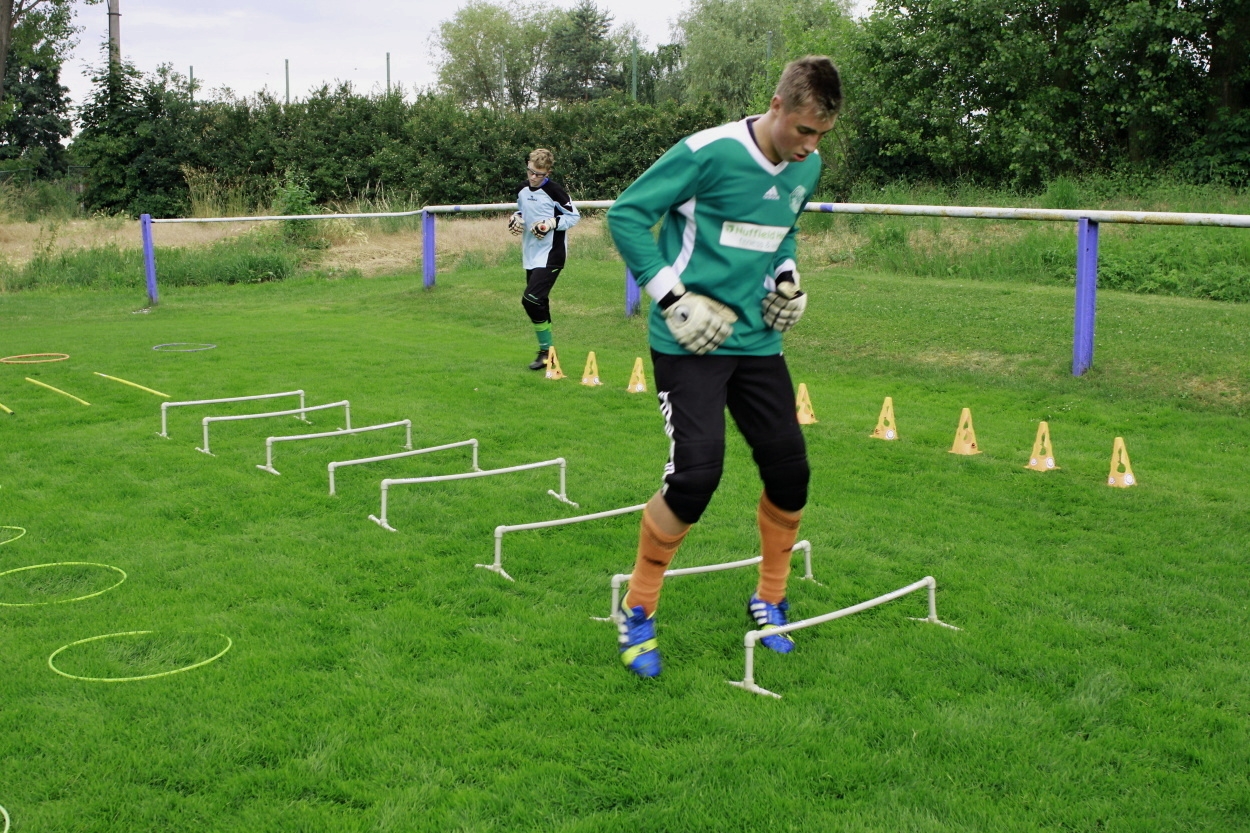 Brankářský trénink BFŠ - TJ AFK Nymburk - 17.6.2014