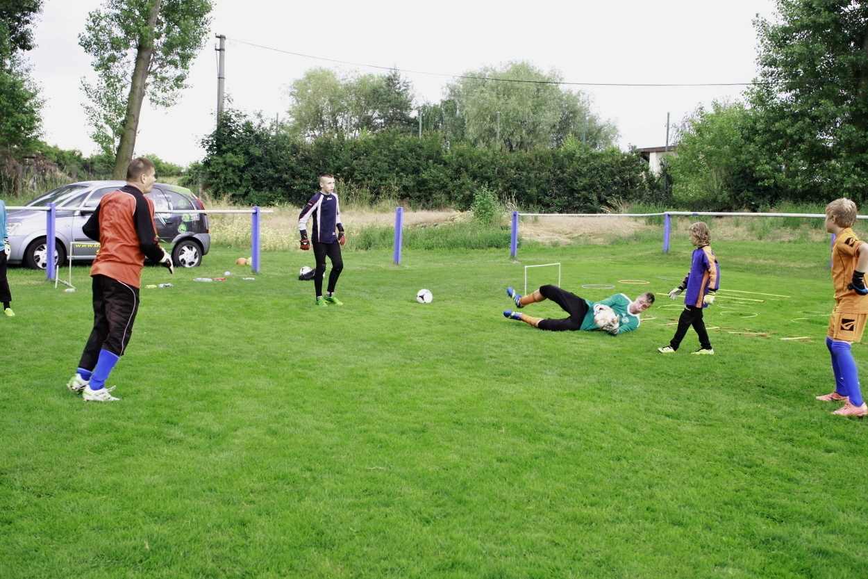 Brankářský trénink BFŠ - TJ AFK Nymburk - 17.6.2014