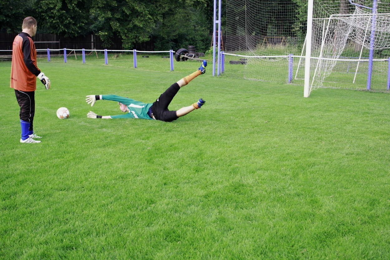 Brankářský trénink BFŠ - TJ AFK Nymburk - 17.6.2014