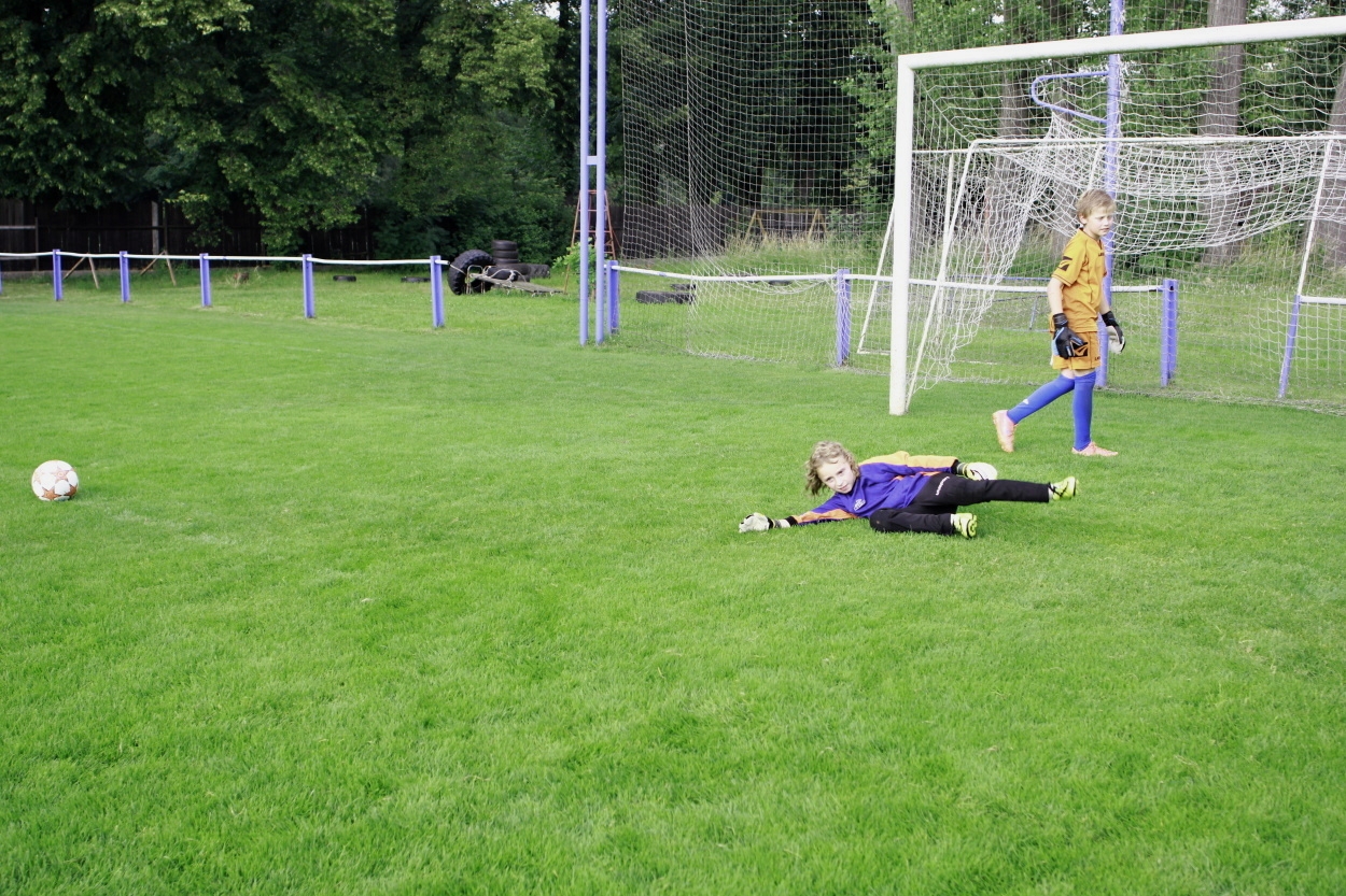 Brankářský trénink BFŠ - TJ AFK Nymburk - 17.6.2014