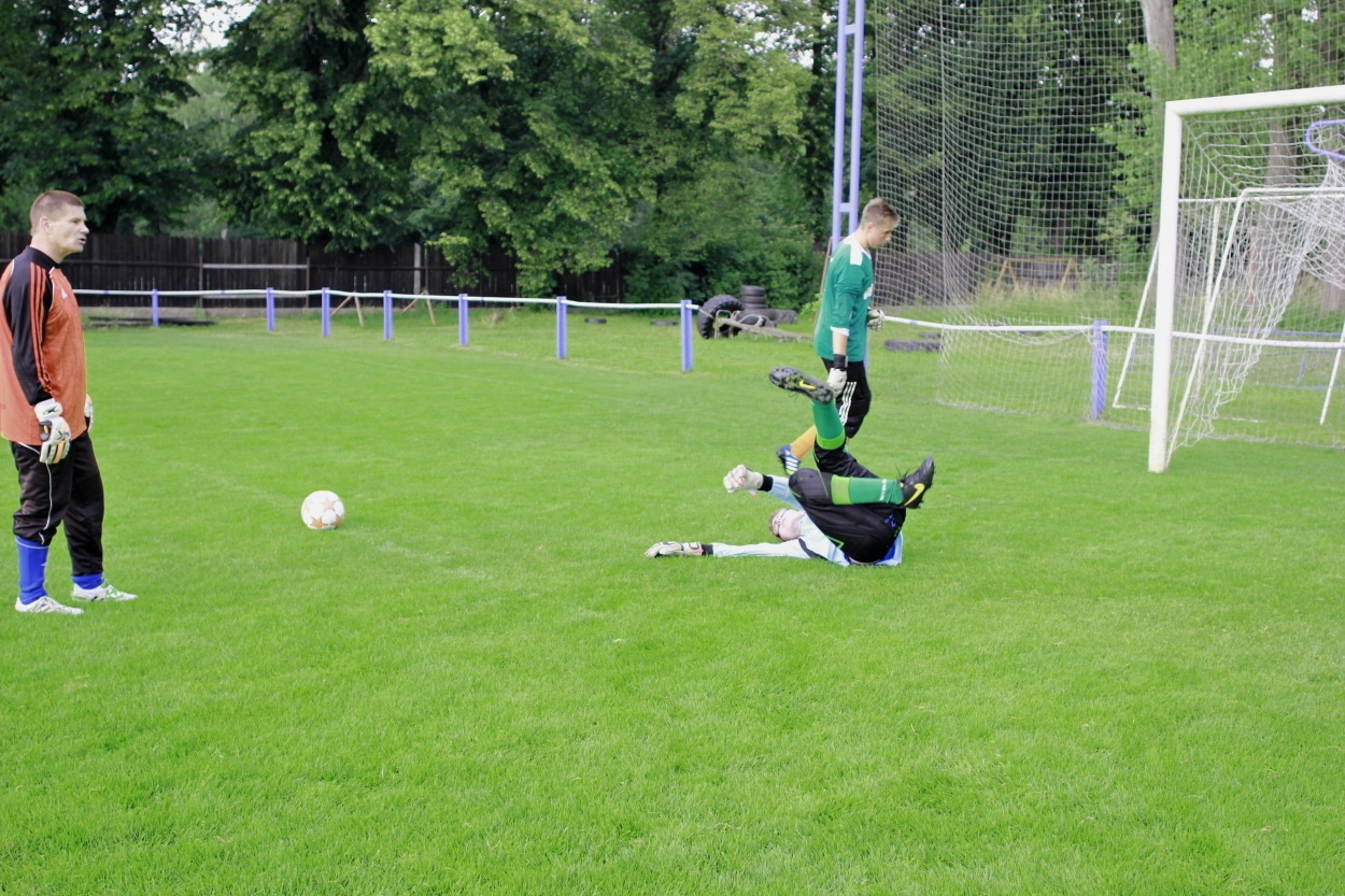 Brankářský trénink BFŠ - TJ AFK Nymburk - 17.6.2014
