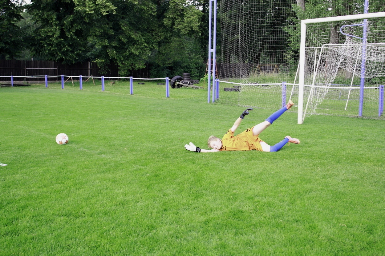 Brankářský trénink BFŠ - TJ AFK Nymburk - 17.6.2014