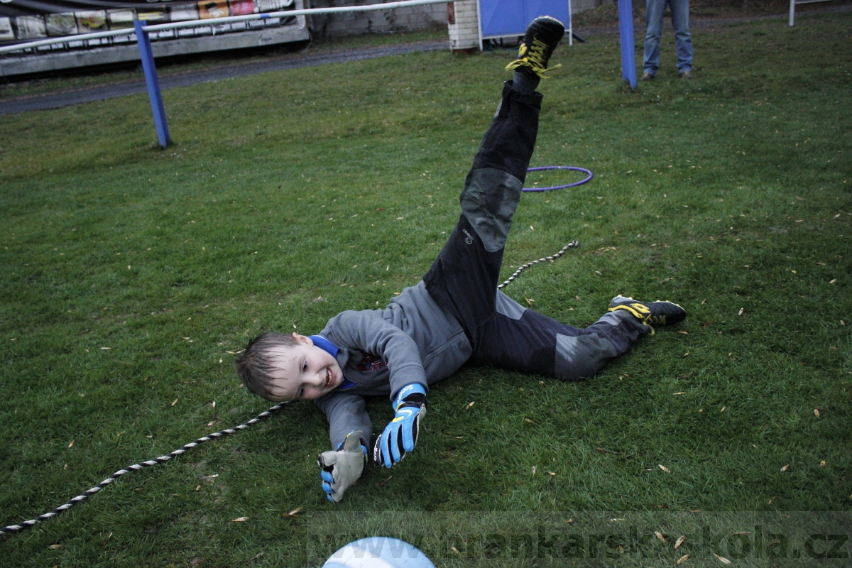Brankářský trénink BFŠ - TJ AFK Nymburk - 18.3.2014
