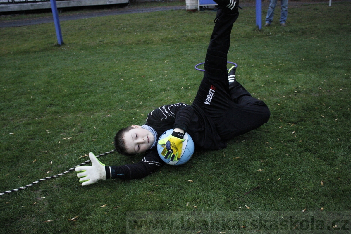 Brankářský trénink BFŠ - TJ AFK Nymburk - 18.3.2014