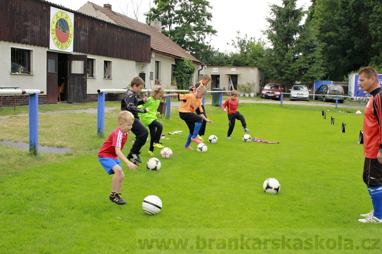 Brankářský trénink BFŠ - TJ AFK Nymburk - 24.6.2014