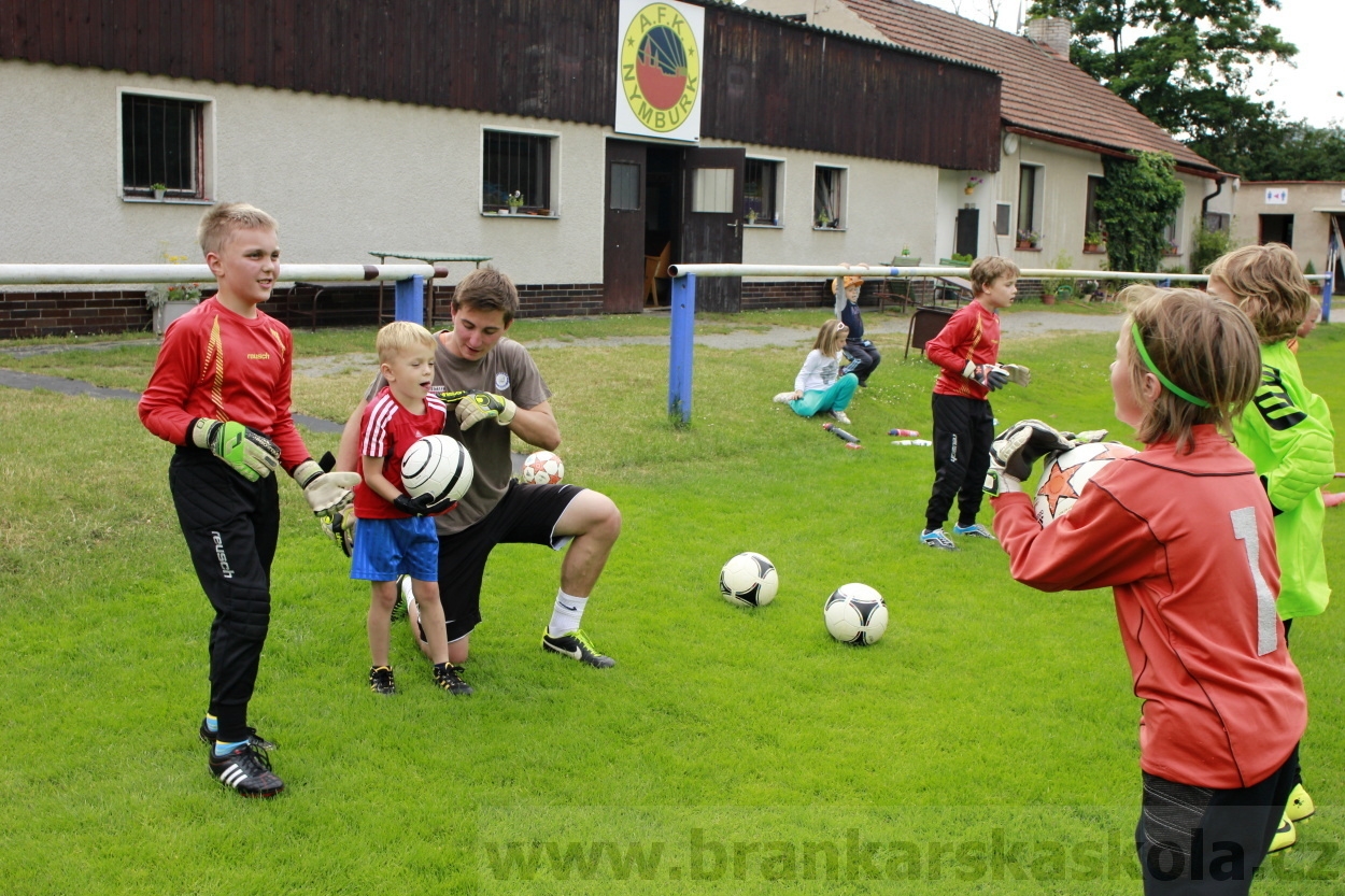 Brankářský trénink BFŠ - TJ AFK Nymburk - 24.6.2014