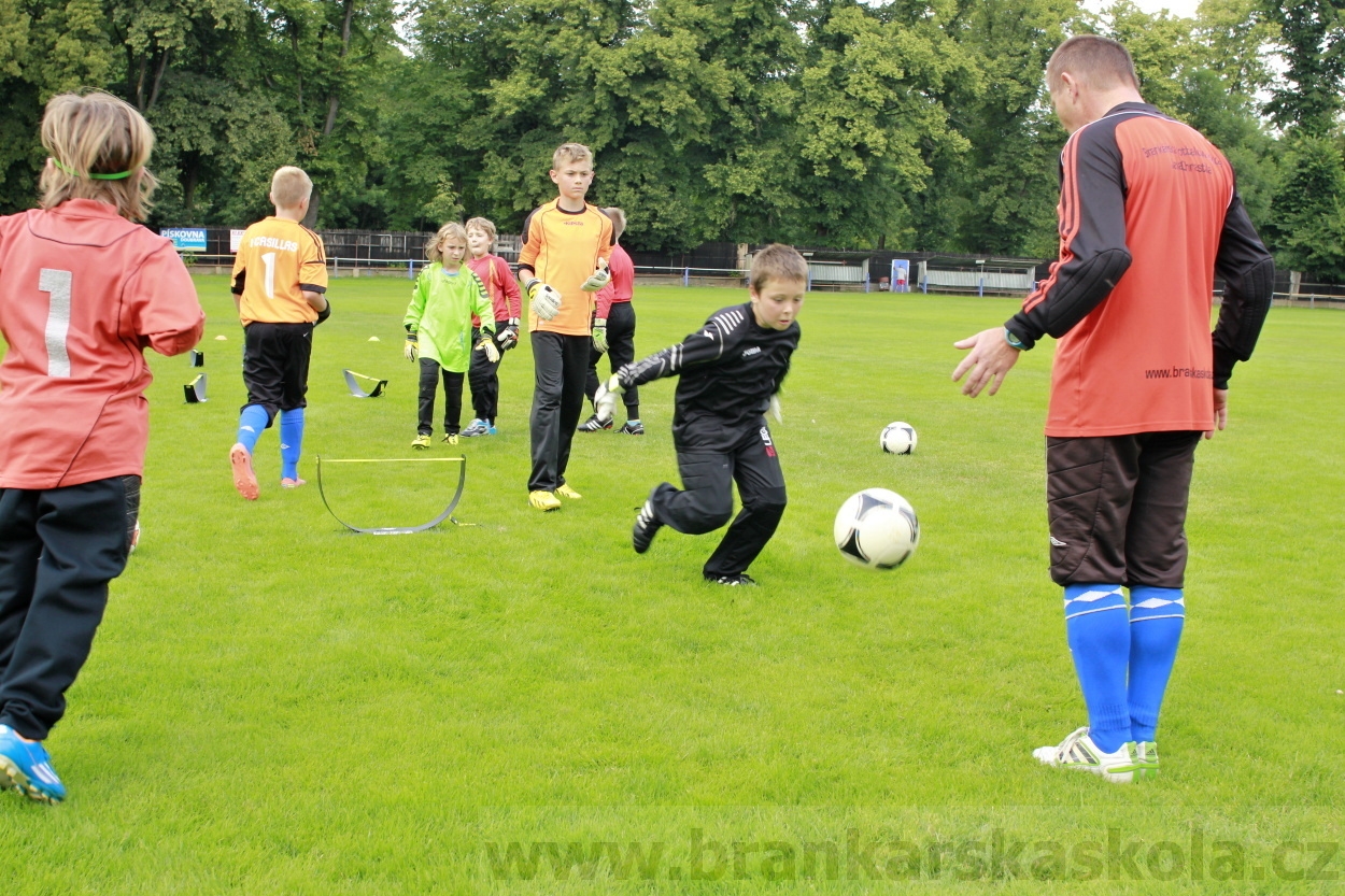 Brankářský trénink BFŠ - TJ AFK Nymburk - 24.6.2014