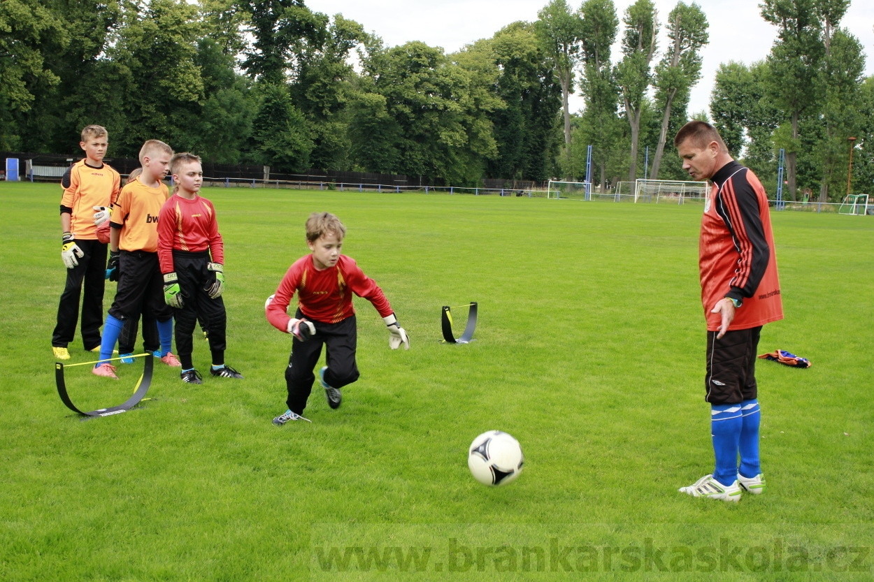 Brankářský trénink BFŠ - TJ AFK Nymburk - 24.6.2014