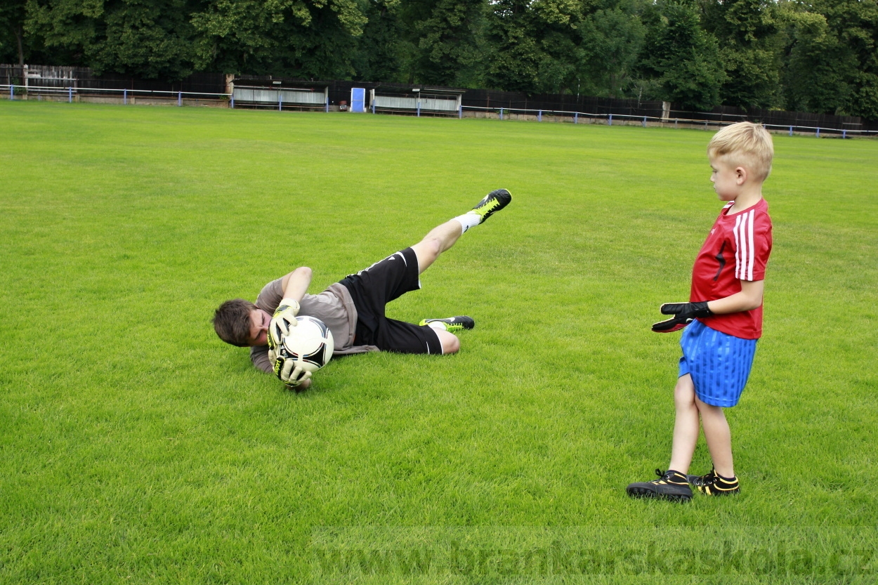 Brankářský trénink BFŠ - TJ AFK Nymburk - 24.6.2014