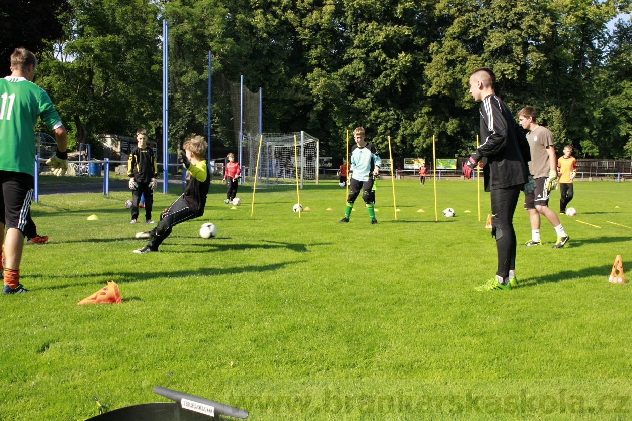 Brankářský trénink BFŠ - TJ AFK Nymburk - 24.6.2014