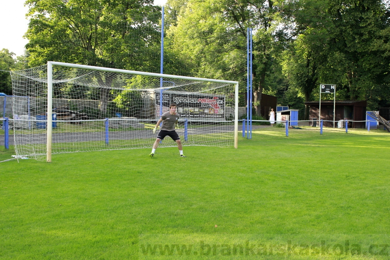 Brankářský trénink BFŠ - TJ AFK Nymburk - 24.6.2014