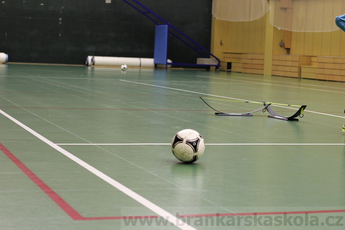 Brankářský trénink BFŠ - TJ AFK Nymburk - 29.1.2014